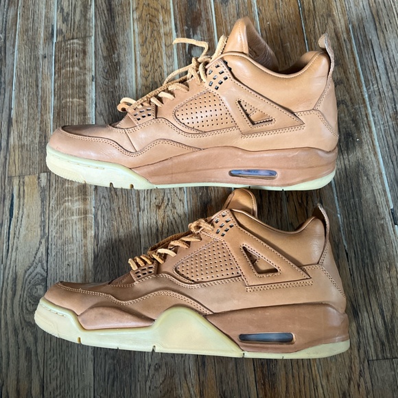 Air Jordan 4 IV Retro Premium Pinnacle Wheat Brown size 11 - Picture 2 of 6